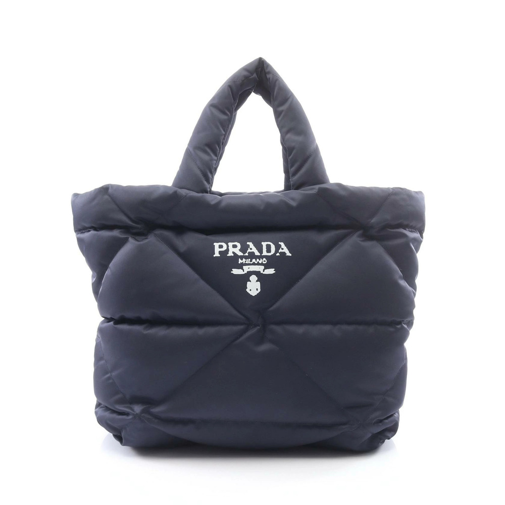 Prada Re Tote Bag Navy Blue